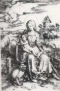 Albrecht Durer The Madonna with the Monkey oil painting on canvas